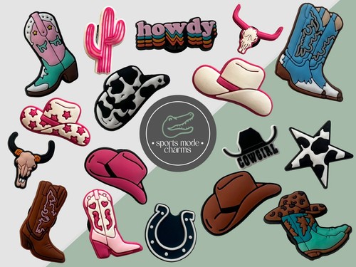 Cowgirls charms für schuhe - -,