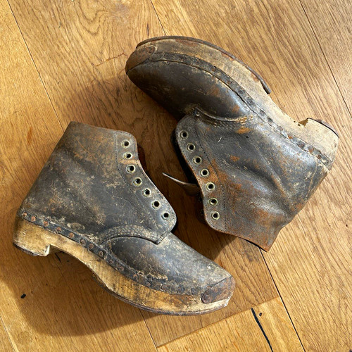 Antik vintage bergleute - antik,