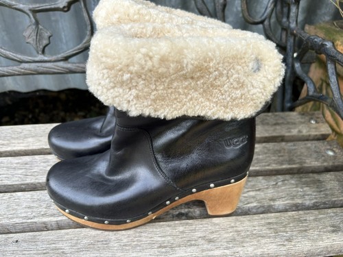 Ugg damen stiefel clogs leder - damen,